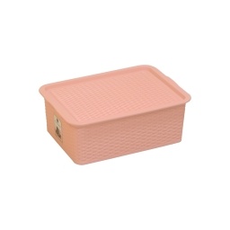 Caja organizadora rectangular de plastico 14lts 41,3 x 28,6 x 17